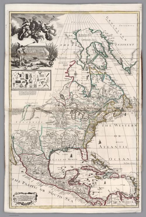E182.008 - No. 6. North America corrected from the latest discoveries and observations