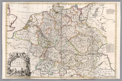 E182.014 - No. 12. A new & exact map of Germany