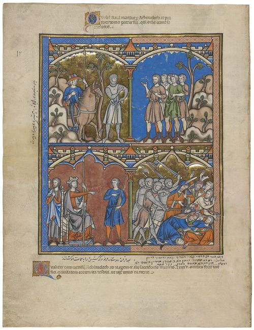 E183.32v - A Massing of Malcontents, Ahimelech Executed
