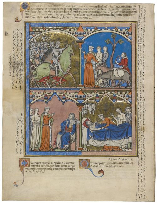 E183.33v - Abigail Cools David's Wrath, Nabal Terrified, Nabal's Death