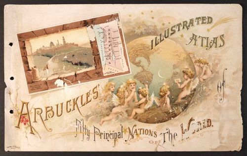 E186 - Arbuckle's World Atlas - Cover