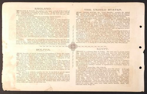 E186 - Arbuckle's World Atlas - P2