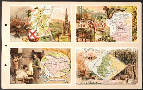 E186 - Arbuckle's World Atlas - P17