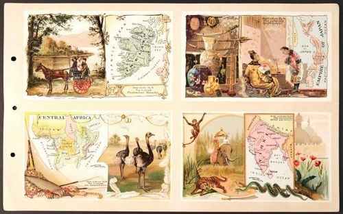 E186 - Arbuckle's World Atlas - P19
