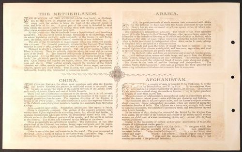 E186 - Arbuckle's World Atlas - P20