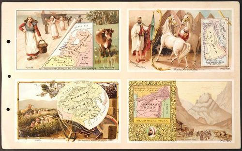 E186 - Arbuckle's World Atlas - P21