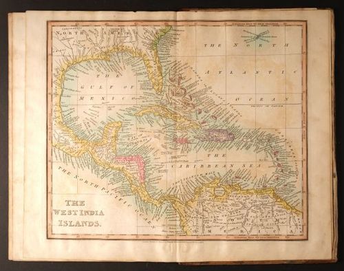 E191 – World Atlas early 1800s - 0042