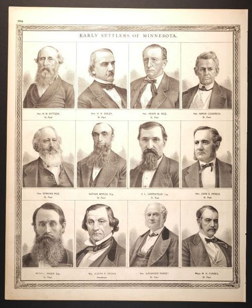 E192 – Illustrated Minnesota Atlas 1874 - 0075