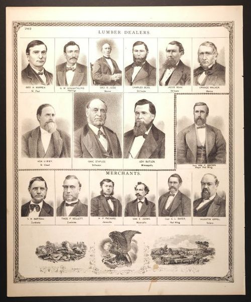 E192 – Illustrated Minnesota Atlas 1874 - 0078