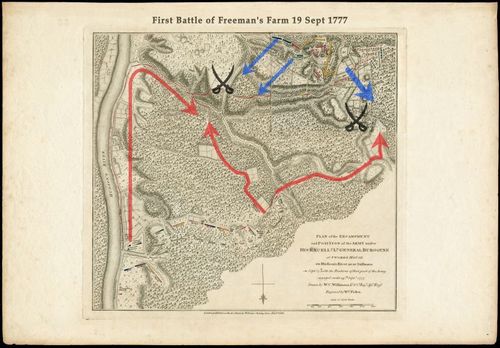E195 - First Battle of Freeman's Farm, 19 Sept 1777