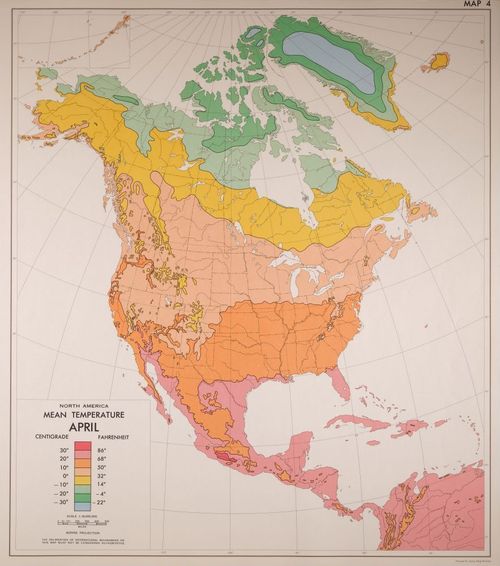 E202 - Atlas of Mean Monthly Temperatures 1964 - 0885