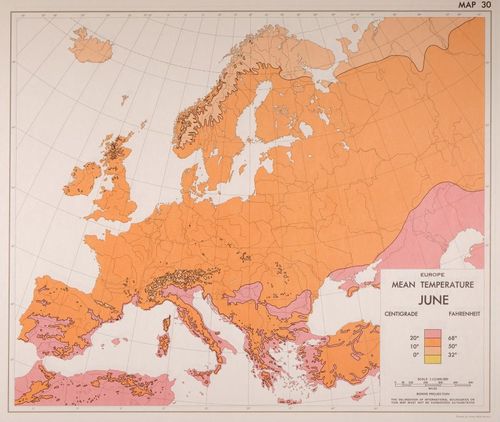 E202 - Atlas of Mean Monthly Temperatures 1964 - 0911