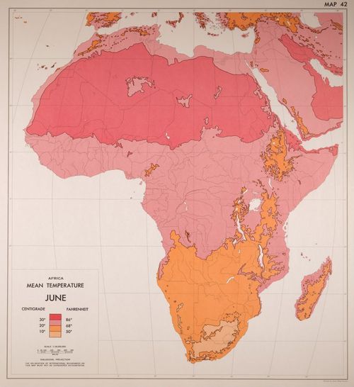 E202 - Atlas of Mean Monthly Temperatures 1964 - 0923