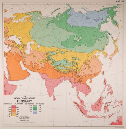 E202 - Atlas of Mean Monthly Temperatures 1964 - 0931
