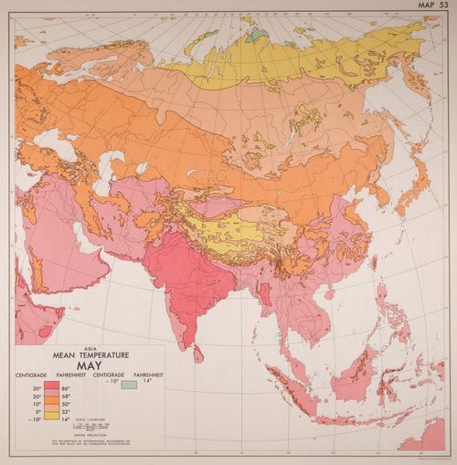 E202 - Atlas of Mean Monthly Temperatures 1964 - 0934