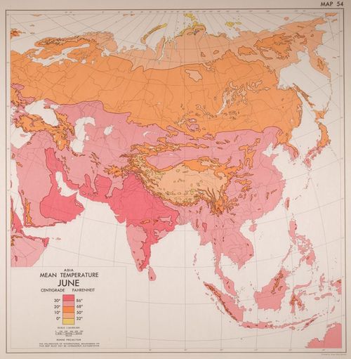 E202 - Atlas of Mean Monthly Temperatures 1964 - 0935