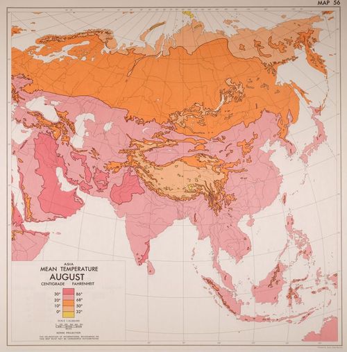 E202 - Atlas of Mean Monthly Temperatures 1964 - 0937