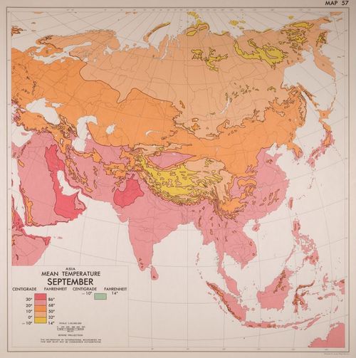 E202 - Atlas of Mean Monthly Temperatures 1964 - 0938