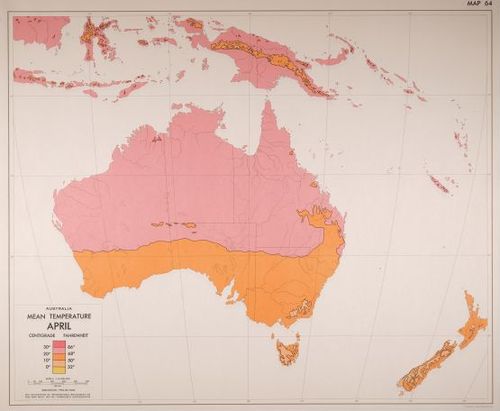 E202 - Atlas of Mean Monthly Temperatures 1964 - 0946