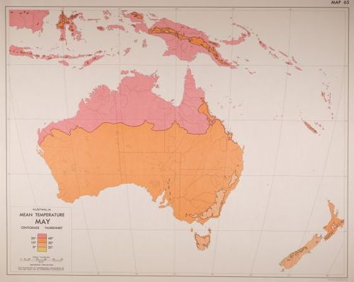 E202 - Atlas of Mean Monthly Temperatures 1964 - 0947