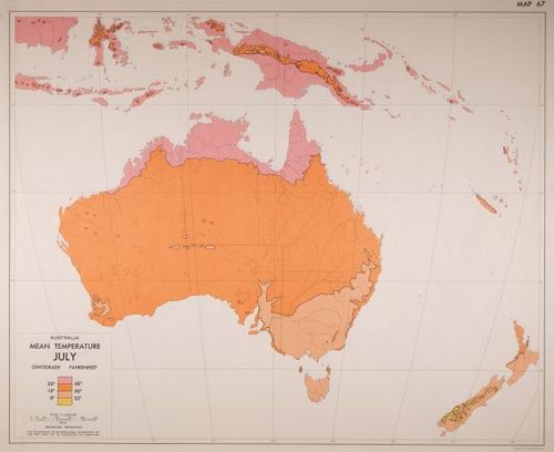 E202 - Atlas of Mean Monthly Temperatures 1964 - 0949