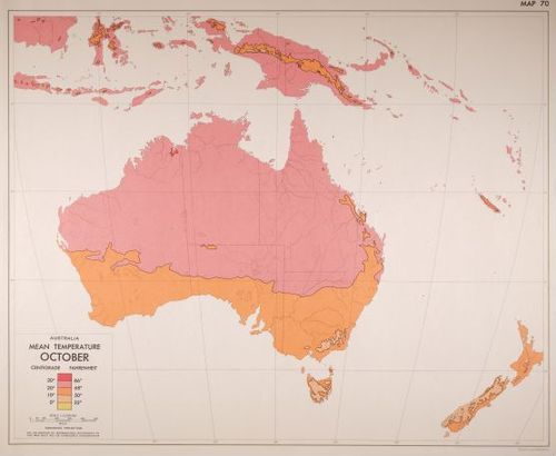 E202 - Atlas of Mean Monthly Temperatures 1964 - 0952