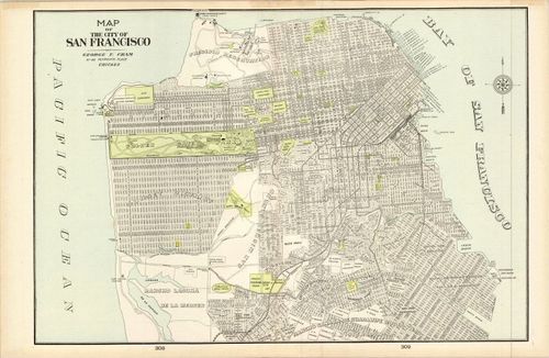 Cram's San Francisco - 1898