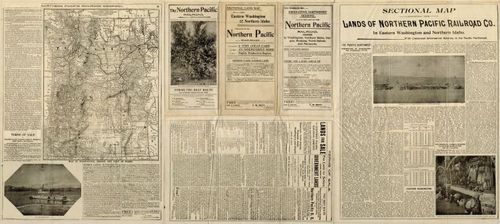 Northern Pacific Railroad (backside) - 1898