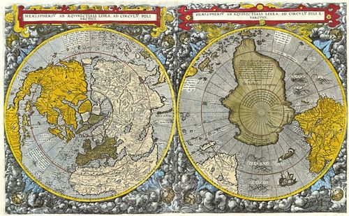 The World - Cornelius de Jode - 1593