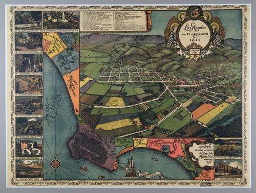 E209 - Various Los Angeles Maps - 1572