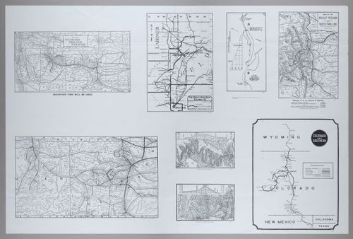 E220 - Various Railroad Maps - 1599