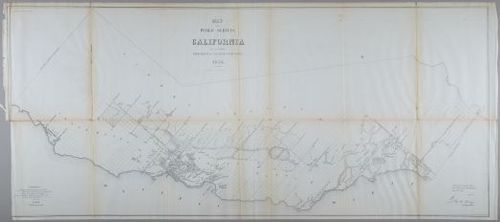 E227 - 1854 California Map 