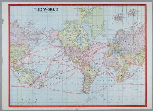 E228 - The World on Mercators Projection - i1496