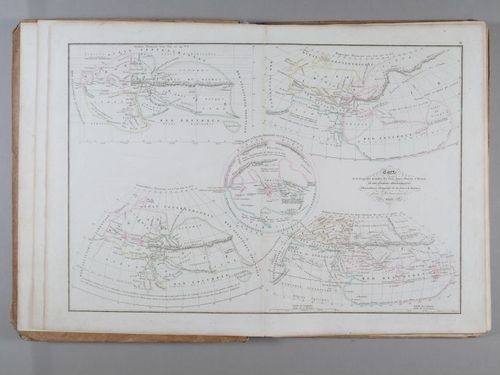 E231 - Map of the primitive geography of the Greeks according to Homer and Hesiod, and geographic systems.1838 - i1607