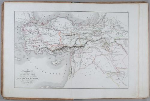 E231 - Map of the Expedition of the Young Cyrus and the Retreat of Ten Thousand 1838. - i1613