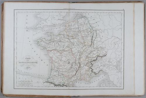 E231 - Map of Ancient Gaul, 1838 - i1617