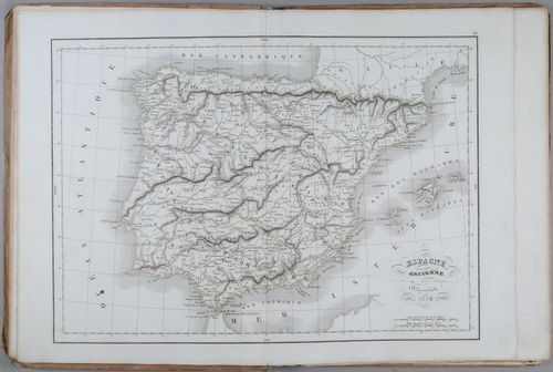 E231 - Map of Ancient Spain 1838 - i1618
