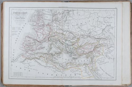 E231 - Map of the Roman Empire, 1845 - i1620