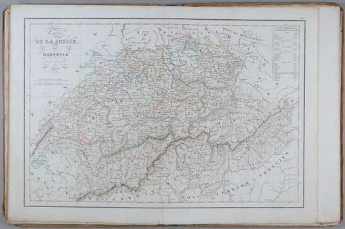 E231 - Map of Switzerland 1843 - i1631