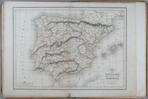 E231 - Map of Spain 1838 - i1632
