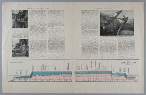 E233 - Hammond's Descriptive Atlas of Panama and the Isthmian Canal - 1656