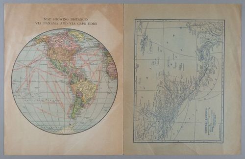 E233 - Hammond's Descriptive Atlas of Panama and the Isthmian Canal - 1659