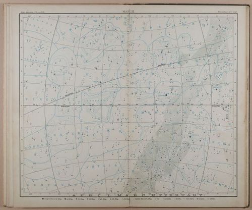 E236 - Star Atlas by Upton - 1896 - 1799