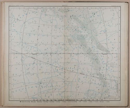 E236 - Star Atlas by Upton - 1896 - 1800