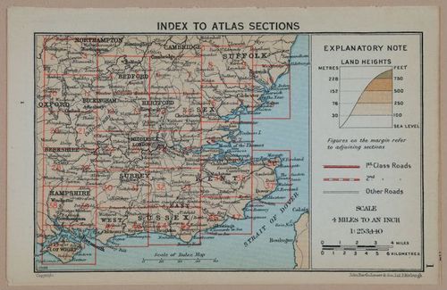 E249 - Muirhead's Seventy Miles Around London 1930 - 2039