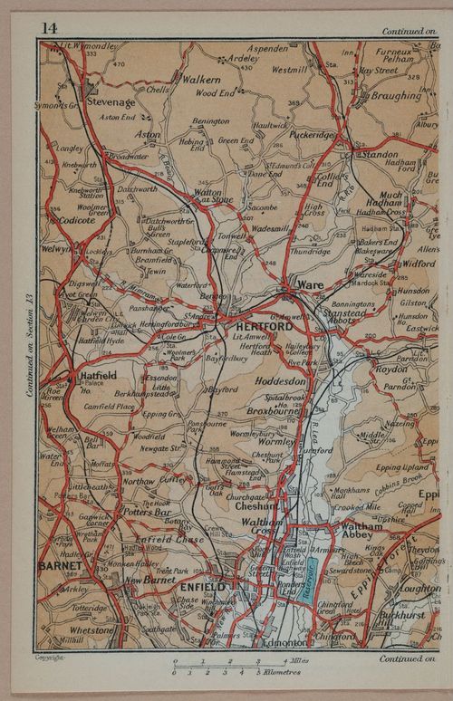 E249 - Muirhead's Seventy Miles Around London 1930 - 2052