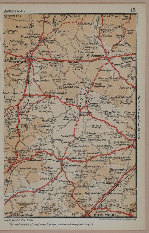 E249 - Muirhead's Seventy Miles Around London 1930 - 2053