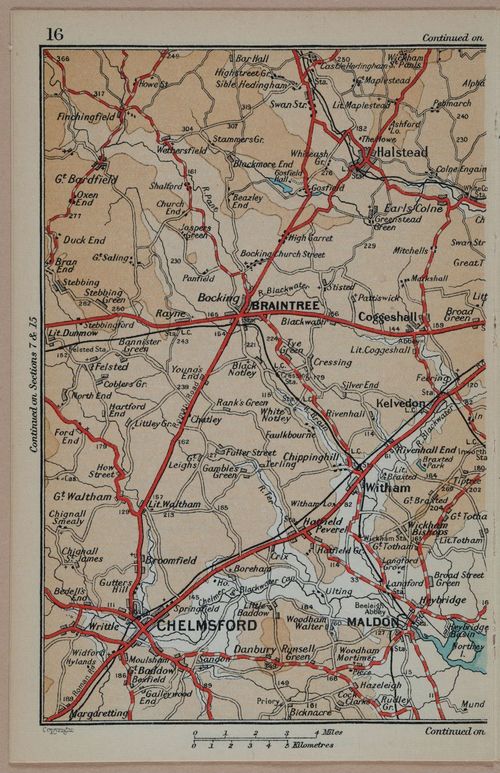 E249 - Muirhead's Seventy Miles Around London 1930 - 2054