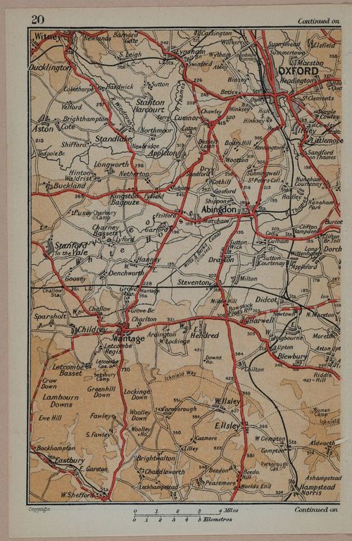 E249 - Muirhead's Seventy Miles Around London 1930 - 2058
