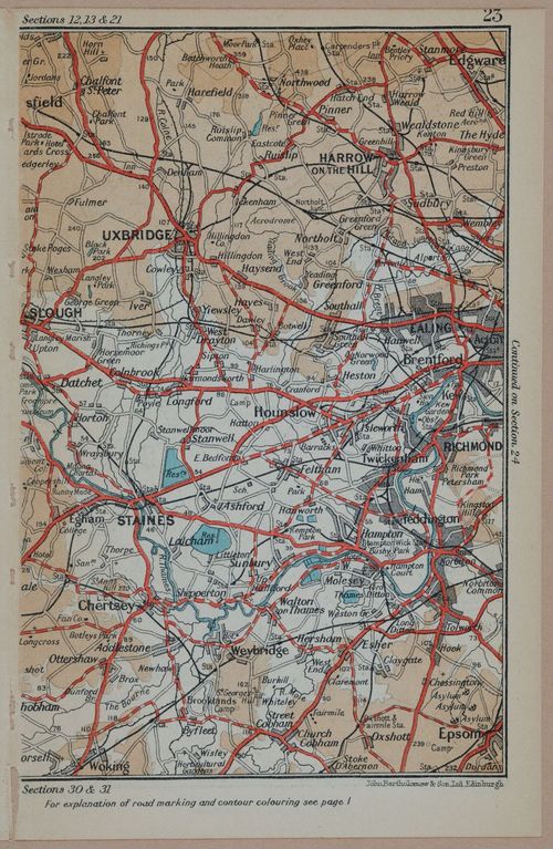 E249 - Muirhead's Seventy Miles Around London 1930 - 2061